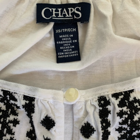 Chaps white blouse - Picture 3 of 4